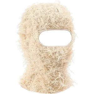 2 count Winter Distressed Balaclava Knitted Ski Full  Mask for Women Men