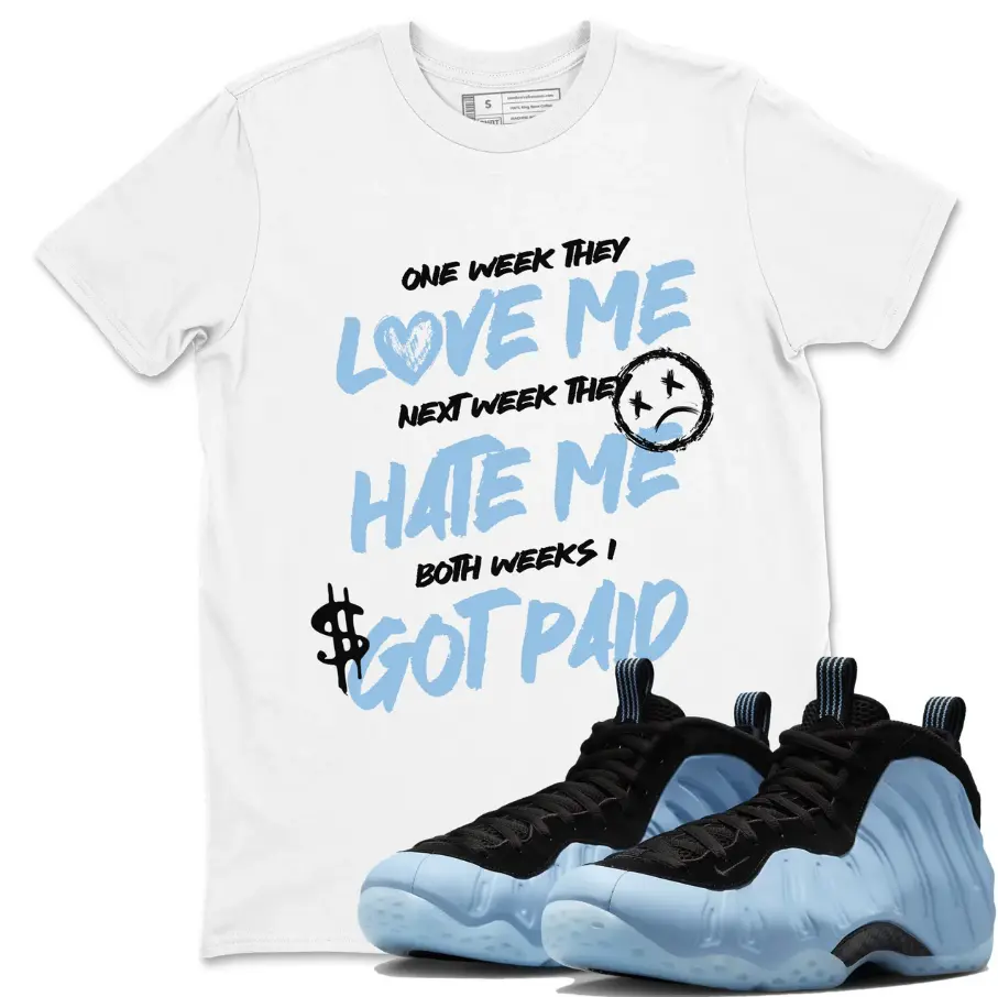 Psychic Blue Foamposite Tee Shirt, Gildan 5000 Unisex Shirt, Light Blue Graphic Tee, Streetwear Top, Gift For Sneakerhead