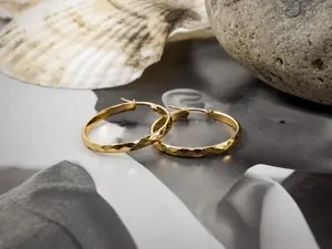 Ella - Hoop Earrings - XREW1 - Elegant Design for Everyday Wear