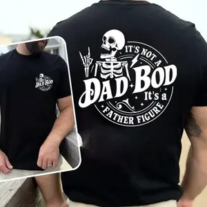 Its Not A Dad Bod Its A Father Figure T-shirt, Dad Bod T-shirt, Father Figure T-shirt, Fatherhood T-shirt, Funny Dad T-shirt, Funny Skeleton, Vintage Dad Shirt