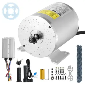 fathersdaygift VEVOR 3000W Electric Brushless DC Motor Kit - 72V 4900rpm Motor with Upgraded Speed Controller and Throttle Grip Kit for Go Karts E-Bike Motorcycle Scooter DIY