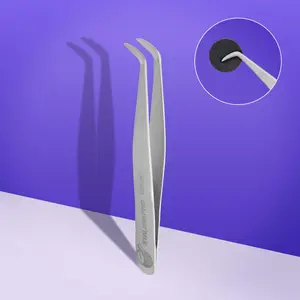 Tweezers for work with disposable files