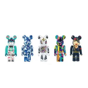 DesignerCon Artist Series 3 BEARBRICK 100% Collectible Set Featuring Aaron Kai, Tara McPherson, Junko Mizuno, Sket-One & Brian Viveros
