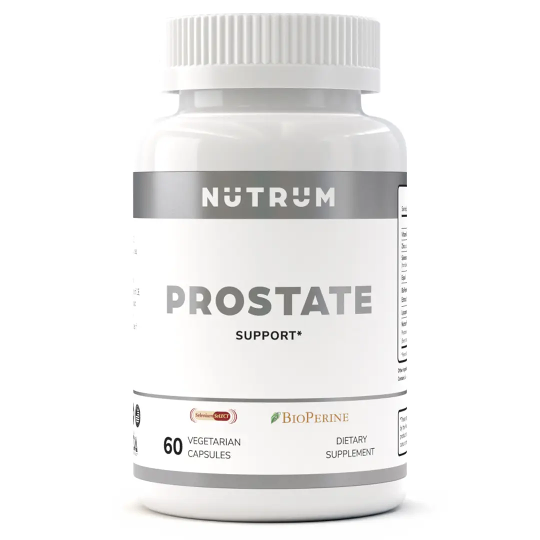 Prostate All-In-One Supplement for Men - Doctor Formulated with Saw Palmetto, Beta-Sitosterol, Pumpkin Seed - Support Bladder & Urinary Health, USA Made - 60 Capsules