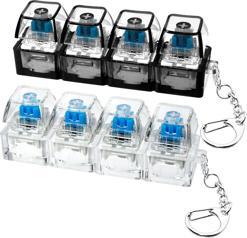 Keyboard Fidget Toy for Adults Fidget Clicker Decompression Fidget Keychain Stress Relief Presents for Adult to Relief Stress Pass The Time(Black and White) Keyboard Fidget Toy for Adults Fidget Clicker Decompression Fidget Keychain Stress Relief Presents for Adult to Relief Stress Pass The Time(Black and White)