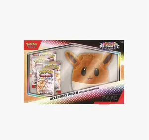Pokemon TCG [ENG] Prismatic Evolutions Accessory Pouch Special Collection - SV: Prismatic Evolutions