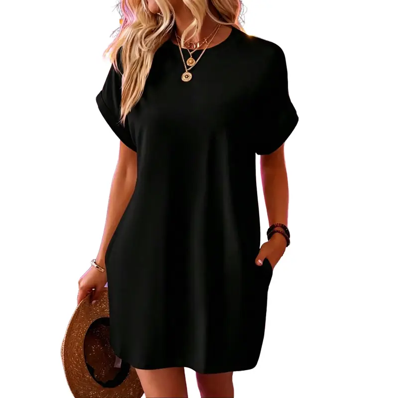 Long sleeve t-shirt under dress - TikTok Shop