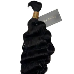 Beach Wave Bulk Human Hair