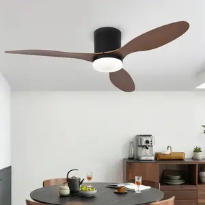 Areyourshop Ultra-Quiet 52" Smart Ceiling Fan with Dimmable LED Light | APP/Remote Control, Adjustable 6 Speeds, 3-Color Temp (3000K-6000K), for Bedroom/Living Room/Office/Workshop/Garage