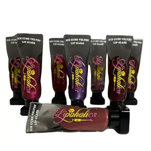 Ice wand tube tinted gloss Long-lasting High Pigmentation Lipgloss Lipstick Glossy Lip Care Cosmetic Makeup Nourishing Shine