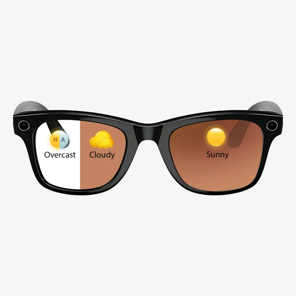 (Gen 1 RW4008 53mm) LIFEART Replacement Lenses Compatible with Ray-Ban Meta Frames