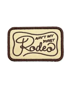 Ain't My First Rodeo Patch - Tan