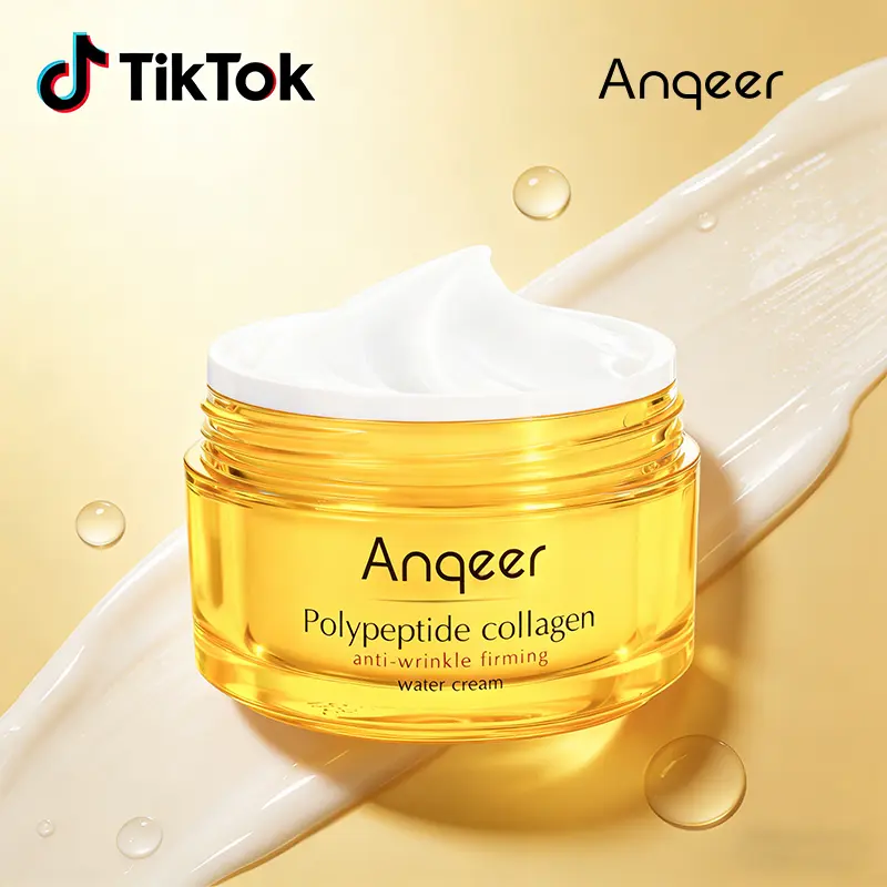 Angeer Polypeptide Collagen Anti-Wrinkle Firming Water Cream for Radiant Skin Care