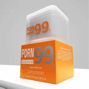 [LOLLSEA] 99% Purity Salmon DNA PDRN Toner Pads (2-PACK, 175ml/5.92fl.oz) - Daily Skin Conditioning, Post-Care Comfort, Radiance-Boosting Skincare for Smooth, Healthy-Looking Skin Tightening Tightening