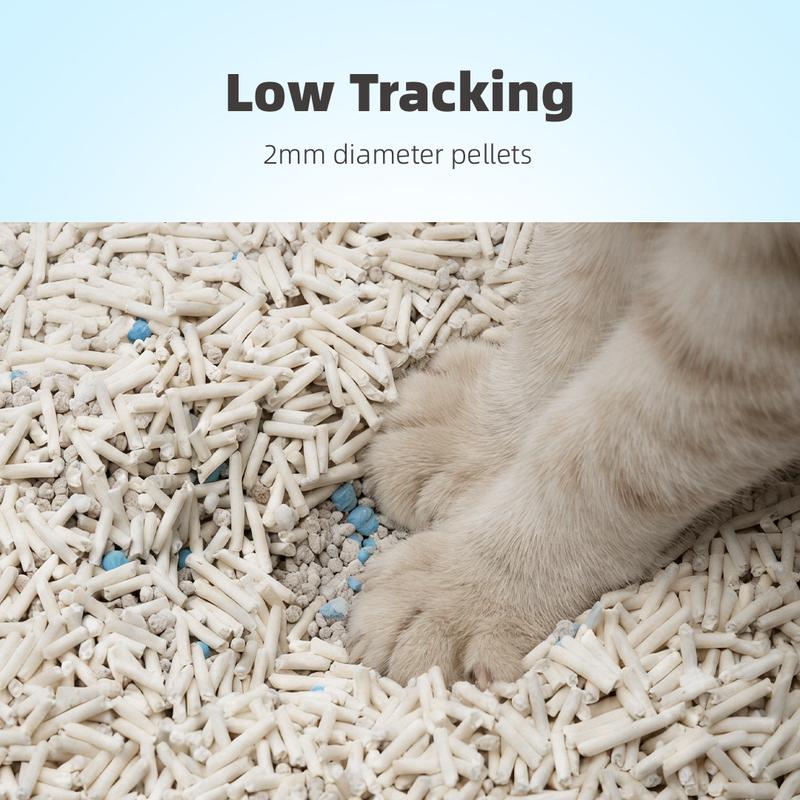 ZuttoNyan 5-in-1 Tofu Mixed Cat Litter,Fast Clumping,Dust Free,Low Tracking,Odor free,Flushable