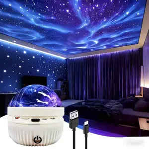 Mini Touch Control Water Ripple Cascading LED Night Light, Ambient Desk Lamp – Perfect for Bedroom, Living Room, Gaming Room, Party Decor & Small Gift Ideas
