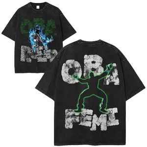 OBA FEMI V2 TEE, Wrestling Graphic Tee, Fashion Cotton, Full Colors, Full Sizes, For Men, For Women