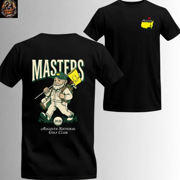 [Collection] Masters 2026 Tournament Shirt Hoodie Sweatshirt, Augusta National Golf Club Gnome Caddie Tee, Vintage Retro Golf Shirt, Gift for Men Women