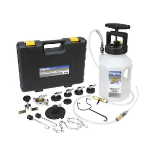 MV6840 Lincoln Pressure Bleed System with Bleed Valve, Bleeding Rod, and Accessories for Complete System Setup
