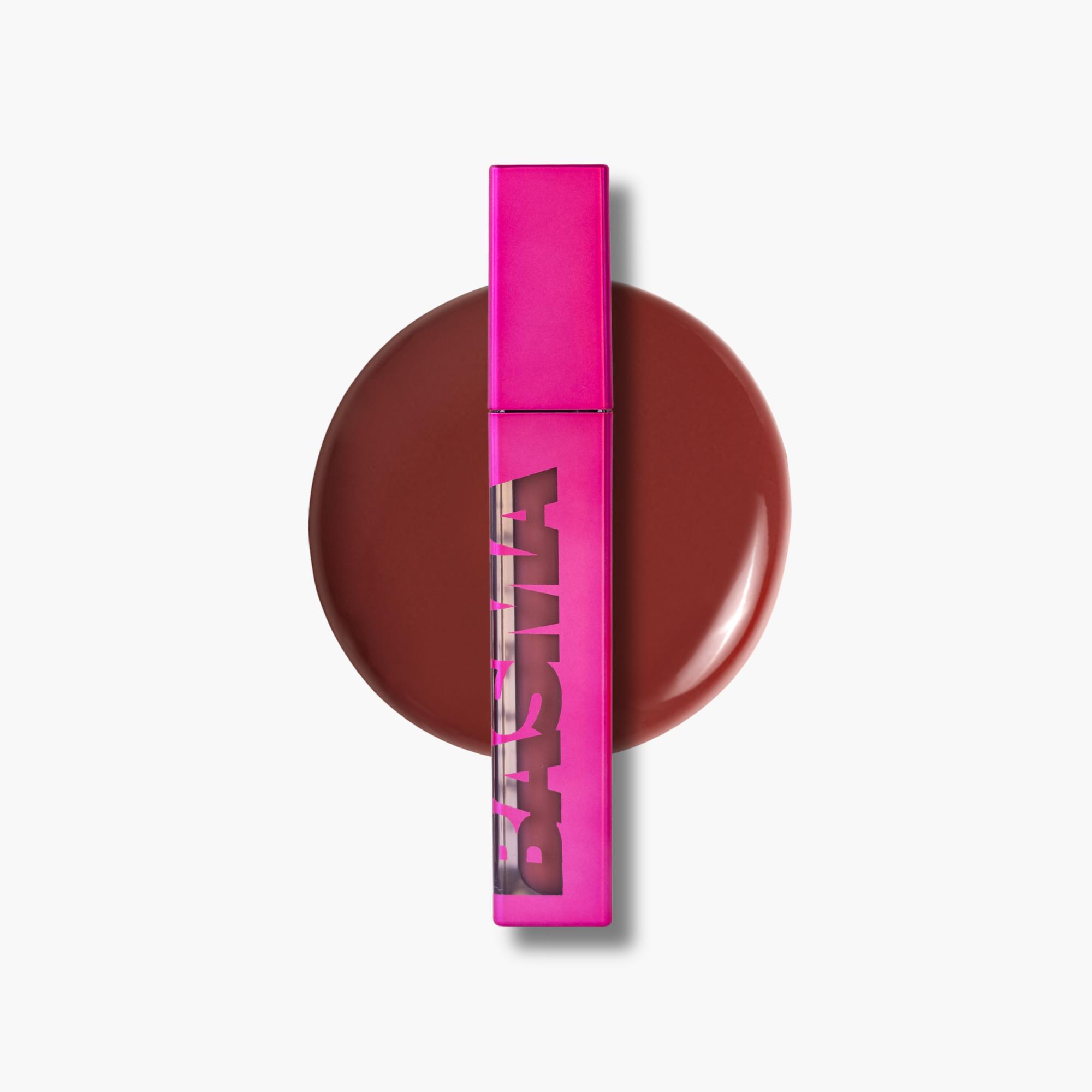 BASMA The Ultra-Hydrating Liquid Lipstick 3-in-1  Hydrating Lip Balm + Pigmented Lipstick + High-Shine Gloss
