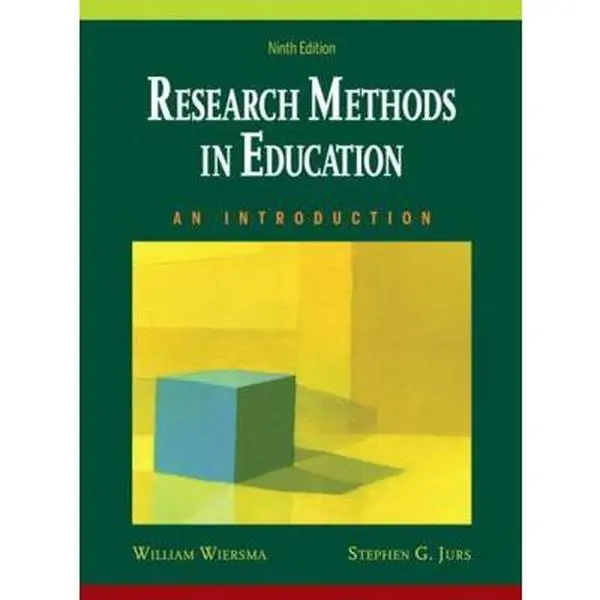 USED-Research Methods in Education: An Introduction [With CDROM] by Wiersma, William (Hardcover)