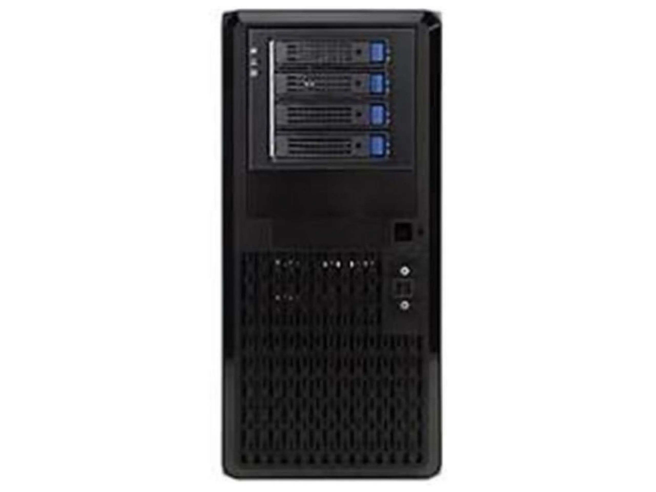 In-Win Pedestal Entry Server Chassis, No Power Supply, Compatible with Up to 3.5" x 11 HDD
