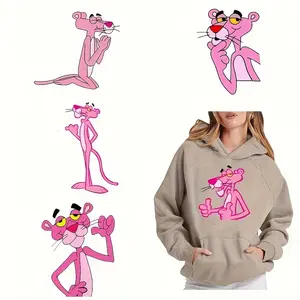 Leopard Print DIY Heat Transfer Stickers, Washable Vinyl Decals for T-Shirts, Jeans, Backpacks, Masks, Craft Supplies, Perfect for All Ages! Craft Creative Fun Expression