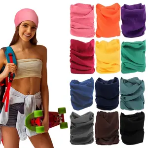12Pcs/Set Neck Gaiter Headband Headwear Head Wrap Face Mask Magic Scarf Bandana for Men and Women,Ideal for Home Outdoor Fitness Yoga Camping Travel,Christmas Party Gifts,Hand Tools Kits