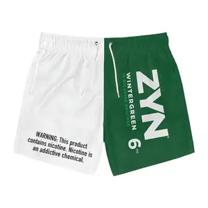 ZYN Wintergreen Hawaiian Short Swim Trunks Swim Shorts Menswear Gift Men Boyfriend
