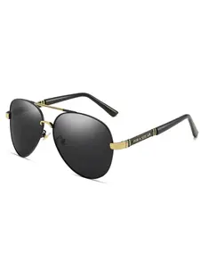Men's Sporty Polarized Sunglasses Day/night Changeable Driving Goggles HD Anti-Glare Comfortable Fit for Driving Outdoor Sports Trendy