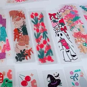 [ Double Sided ] Bookmark UV DTF Decal