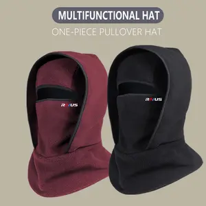 1 piece autumn/winter outdoor thermal hat/hood/headset, double-layer hat design, balaclava, suitable for cycling/skiing/fishing, compatible with helmets, soft and comfortable, unisex, High Quality Hat, Sports Outdoor Hats