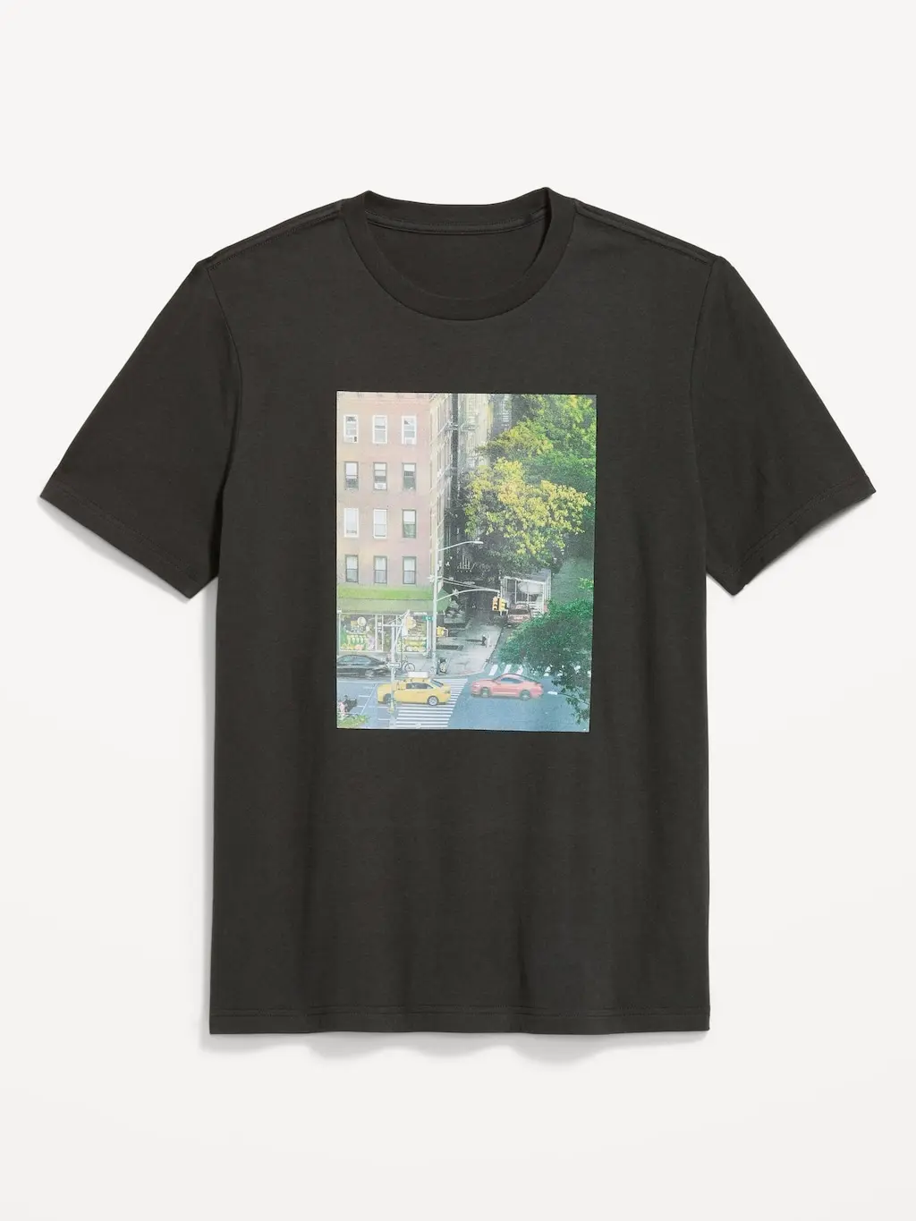Old Navy Men's Soft-Washed Crew-Neck Graphic T-Shirt