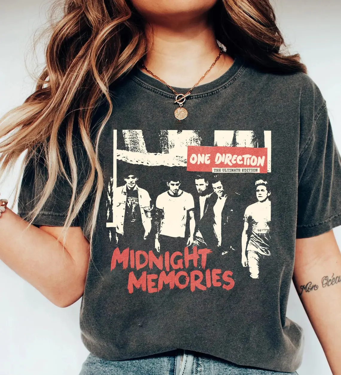 One Direction Shirt, 1d Shirt, Member's Signature One Direction Shirt, Country Music Shirt, Pop Music Fan shirt Gift For Men Women T-shirt