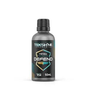 Tekshine Industrial Defend 50 ML Ceramic Coating for New Surfaces Hydrophobic Protection Chemical Resistance Up to 4 Years Durability