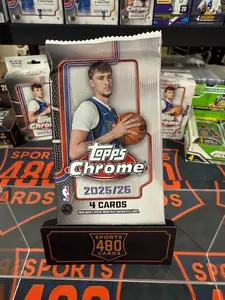 25/26 Topps Chrome HOBBY PACK