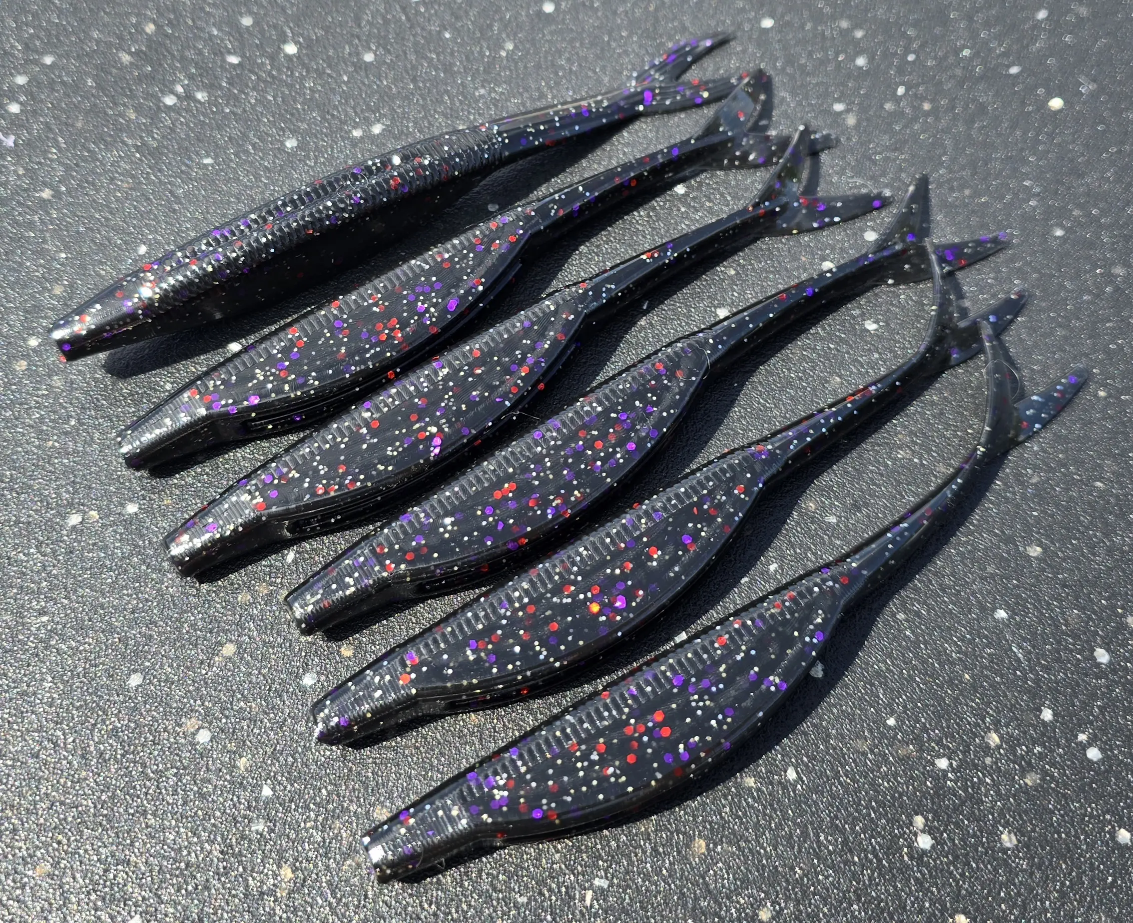 Sapper Baits 5" Suppressor Shad Jerk Bait - Full Battle Rattle