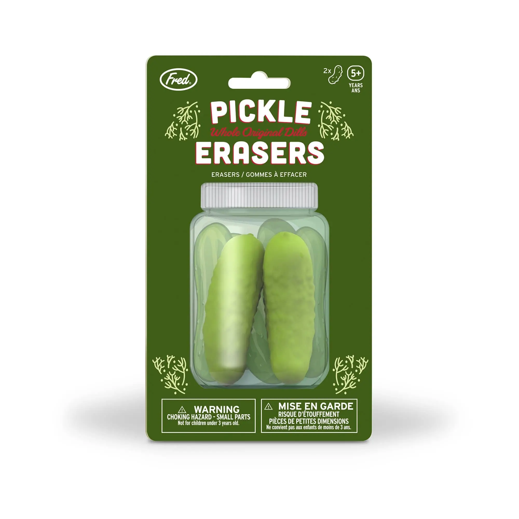 PICKLE ERASERS PICKLE ERASERS