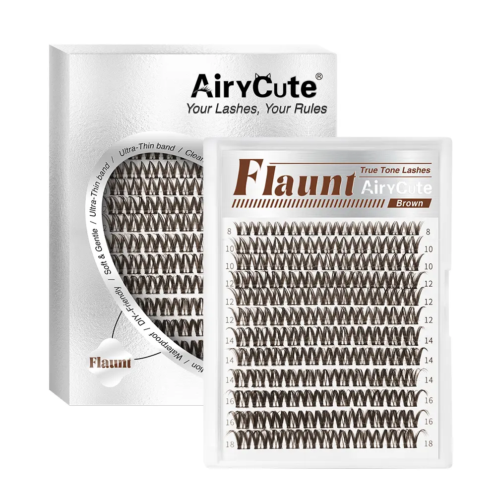 Only Dark Brown Flaunt Clusters 