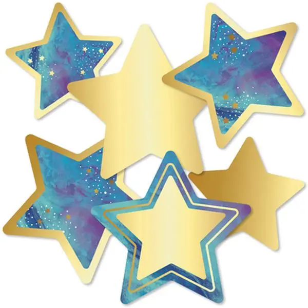 Galaxy Stars Cutouts -- Carson Dellosa Education, Other Merchandise
