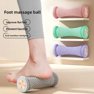 Yoga fascia ball foot massage wheel, foot tendon dredging roller trainer, multi-functional foot massage wheel