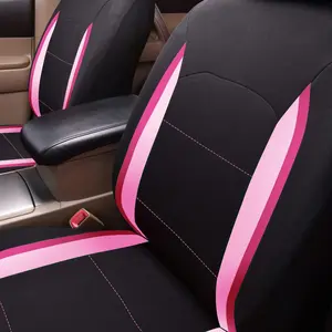 Classic Front  Split Rear Bench Seat Covers for Trucks - Polyester Seat Protectors with Easy Installation