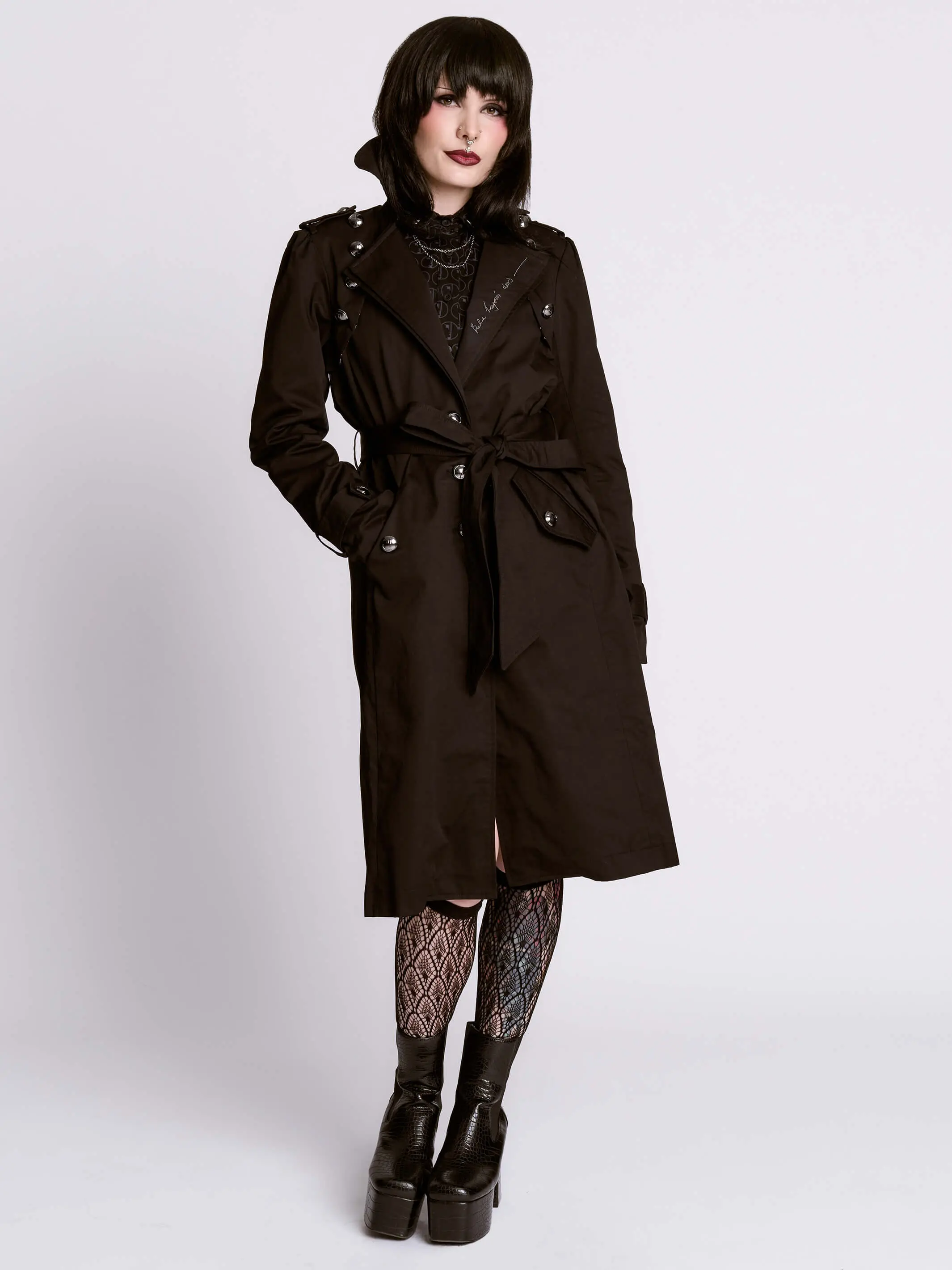 Bauhaus Bela Lugosi Trench Coat