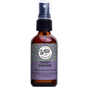 Wild Essentials - Sweet Dreams - Essential Oil spray made in The USA with organic witch hazel and pure essential oils, Air Freshener, Pillow spray