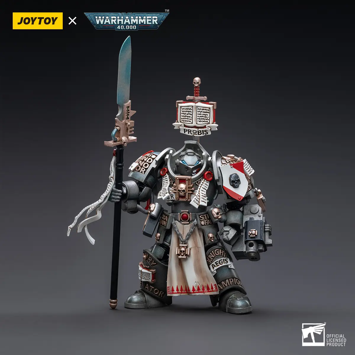 JOYTOY Warhammer 40,000 1/18 Action Figures Grey Knights Terminator Jaric Thule JOYTOY Warhammer 40,000 1/18 Action Figures Grey Knights Terminator Jaric Thule