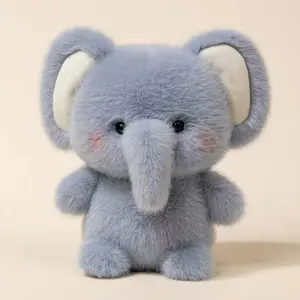 Cute Animal Plush Toy Set, Soft Fluffy Stuffed Dolls Series, Includes Bear, Sheep, Penguin, Otter, Pig, Fox, Elephant, Rabbit, Decorative Gifts