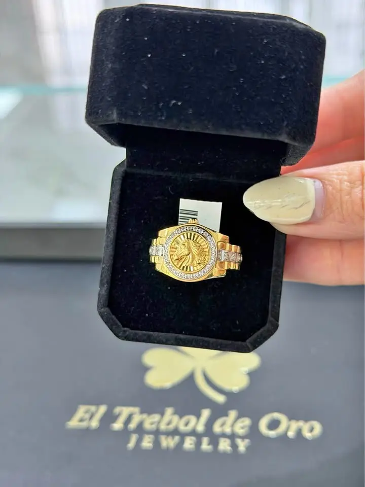 Anillo para Caballero Oro 10k size 12 1/4