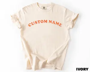 Comfort Colors Custom Name Personalized Style Basketball Shirt, Custom Fan Tee, New York Basketball Gift, Women's Custom Name Shirt