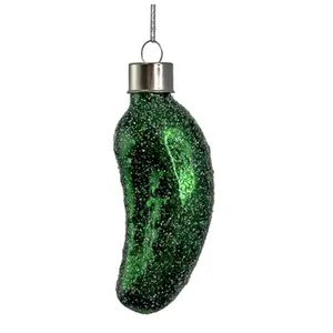 Gerkin Pickle Sugared Ornament