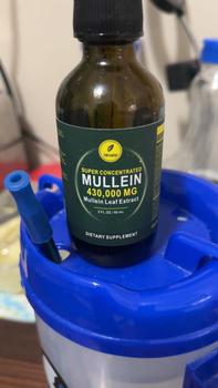 Mullein Drops For Lungs - Extra Strength Organic Mullein